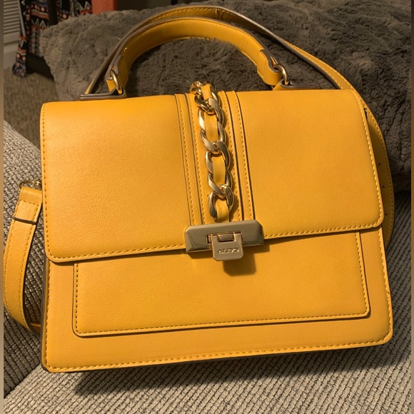 Aldo Bags Aldo Crossbody Bag In Color Mustard Yellow Poshmark